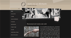 Desktop Screenshot of danteeraundilettante.it